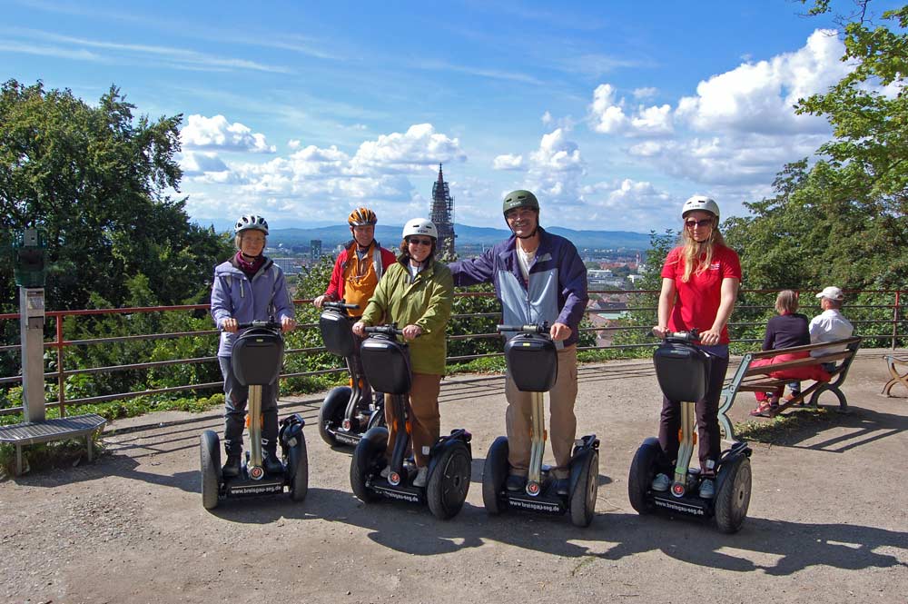 Segway-Tour über den Dächern von Freiburg 